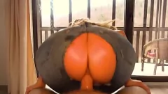 play Mama vitregă în jambiere strânse nu pot rezista pe pula mare a fiului vitreg - crema anal